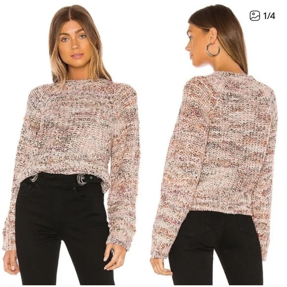 Joie Daniello Melange Chunky Knit Sweater
